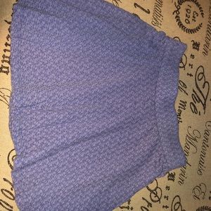 LA Hearts Purple Textured Skirt